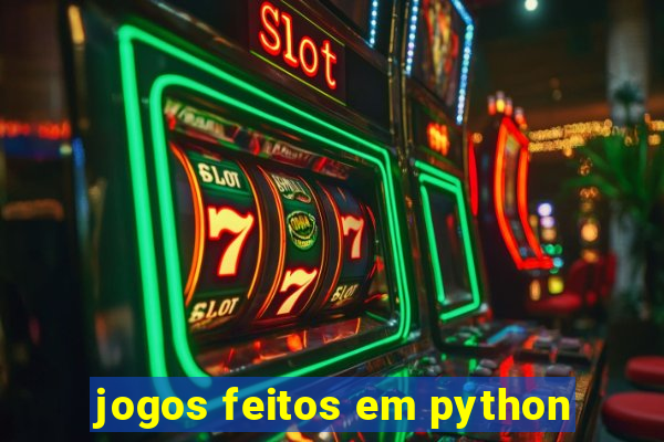 jogos feitos em python